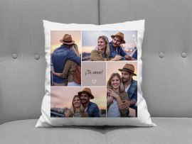 Cojín personalizado amor