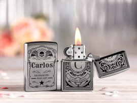 Encendedor Zippo grabado