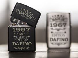 Encendedor Zippo con año de nacimiento