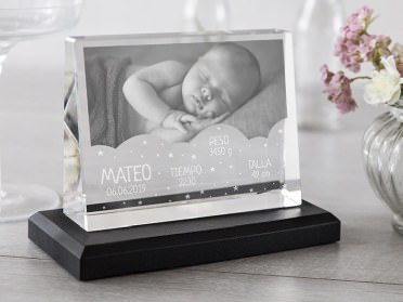 Foto cristal bebé