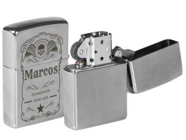 Zippo motivo para hombres