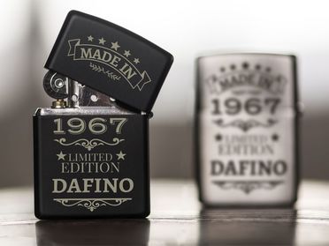Personalizado con grabado láser