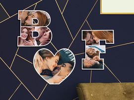 Letras decorativas personalizadas