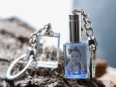 Llavero de cristal