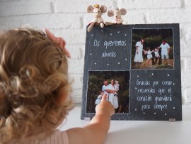 Placa de pizarra distinctandrea