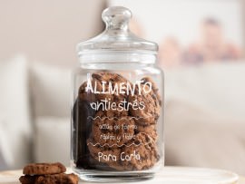 Tarro de cristal personalizado