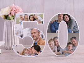 Números decorativos cumpleaños