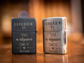 Encendedor Zippo regalo romántico para hombres
