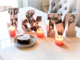 Letras decorativas regalo amor