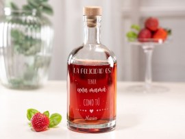 Botellas con grabado para el cumpleaños