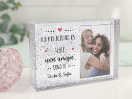 Marco de foto para agitar para la mejor amiga