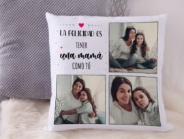 Cojín con foto para mamá