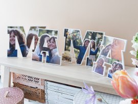 Letras decorativas Mamá
