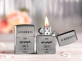 Encendedor Zippo con grabado